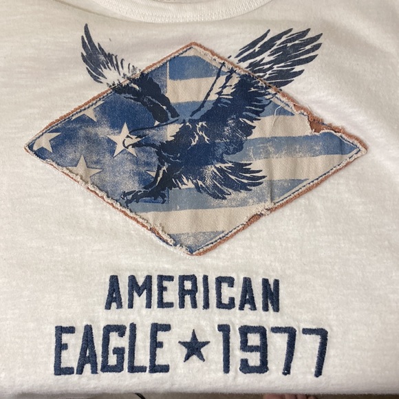 American Eagle 1977 Patch T-shirt Small - Picture 5 of 5